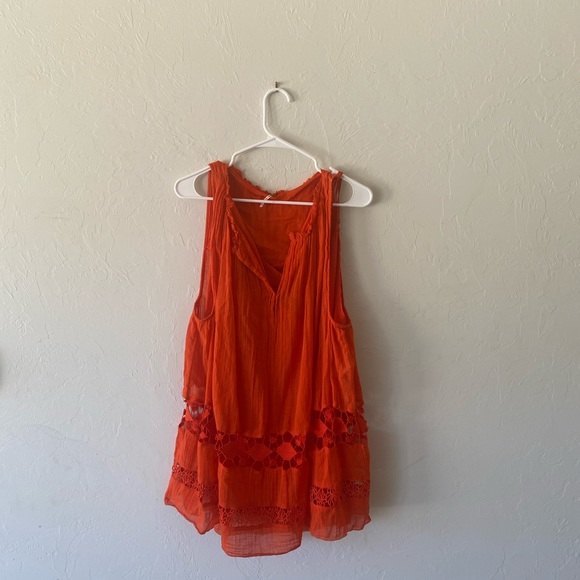 Free People orange tunic dress - Picture 2 of 9